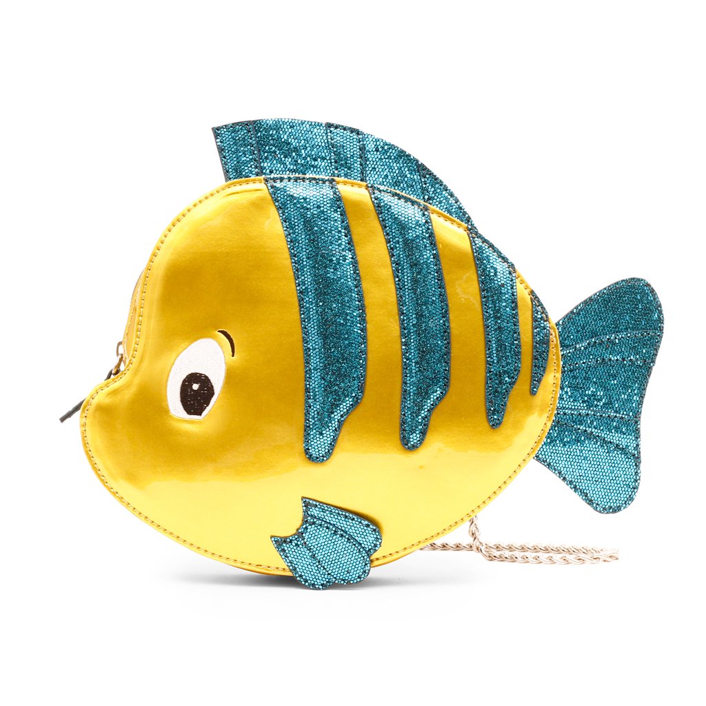 Coleção Disney x Danielle Nicole Essa bolsinha do Linguado é perfeita para um look sereia!