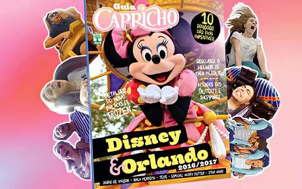 Partiu, sonho? Chegou o novo Guia CAPRICHO Disney e Orlando!