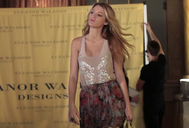 serena1 Blake Liveli como Serena Van Der Woodsen desfilando em