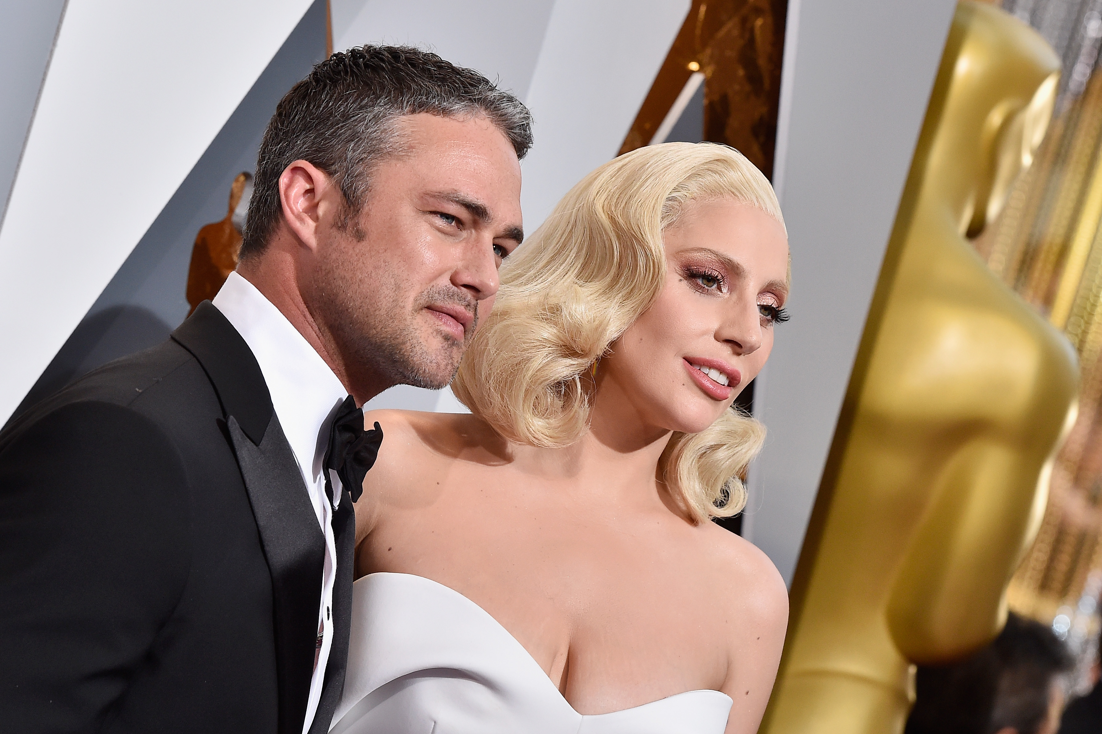 lady-gaga-taylor-kinney-oscar Kevork Djansezian/Getty Images