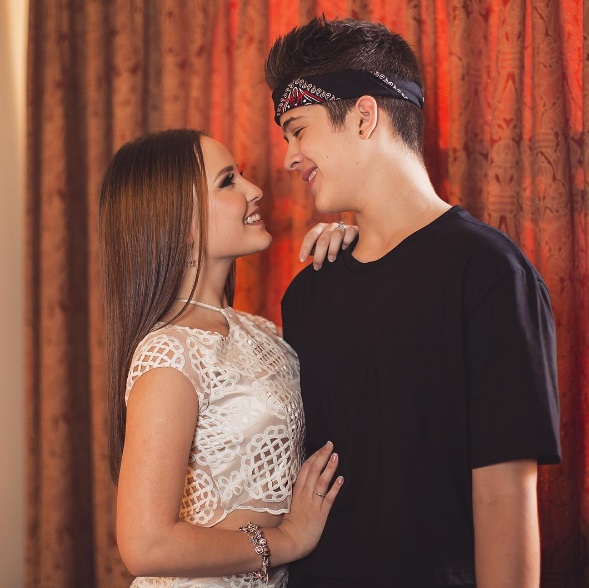 João Guilherme comenta foto de Larissa Manoela: “Saudades”