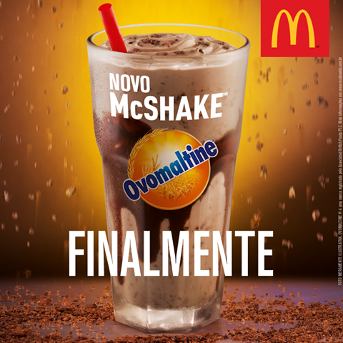 McDonald’s lança milkshake de ovomaltine e rende memes