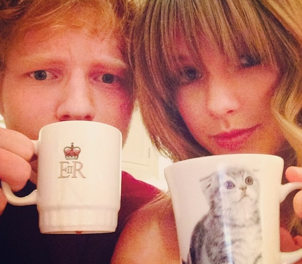 Reputation da Taylor Swift pode ter música com Ed Sheeran