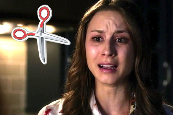 Troian Bellisario explica por que tem medo de cortar o cabelo
