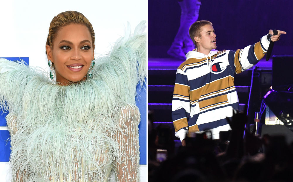 Justin Bieber e Beyoncé lideram indicações ao EMA 2016
