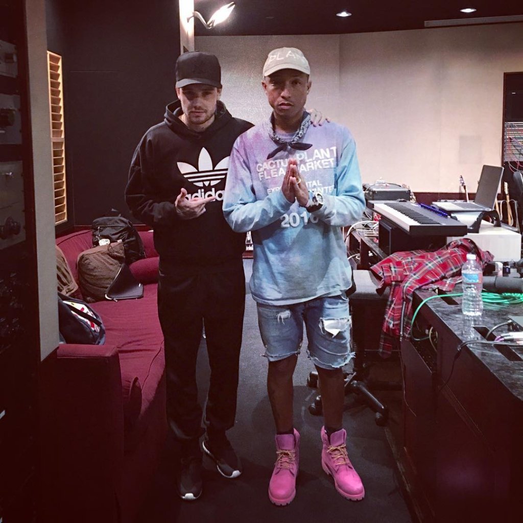 Liam Payne está trabalhando com Pharrell Williams