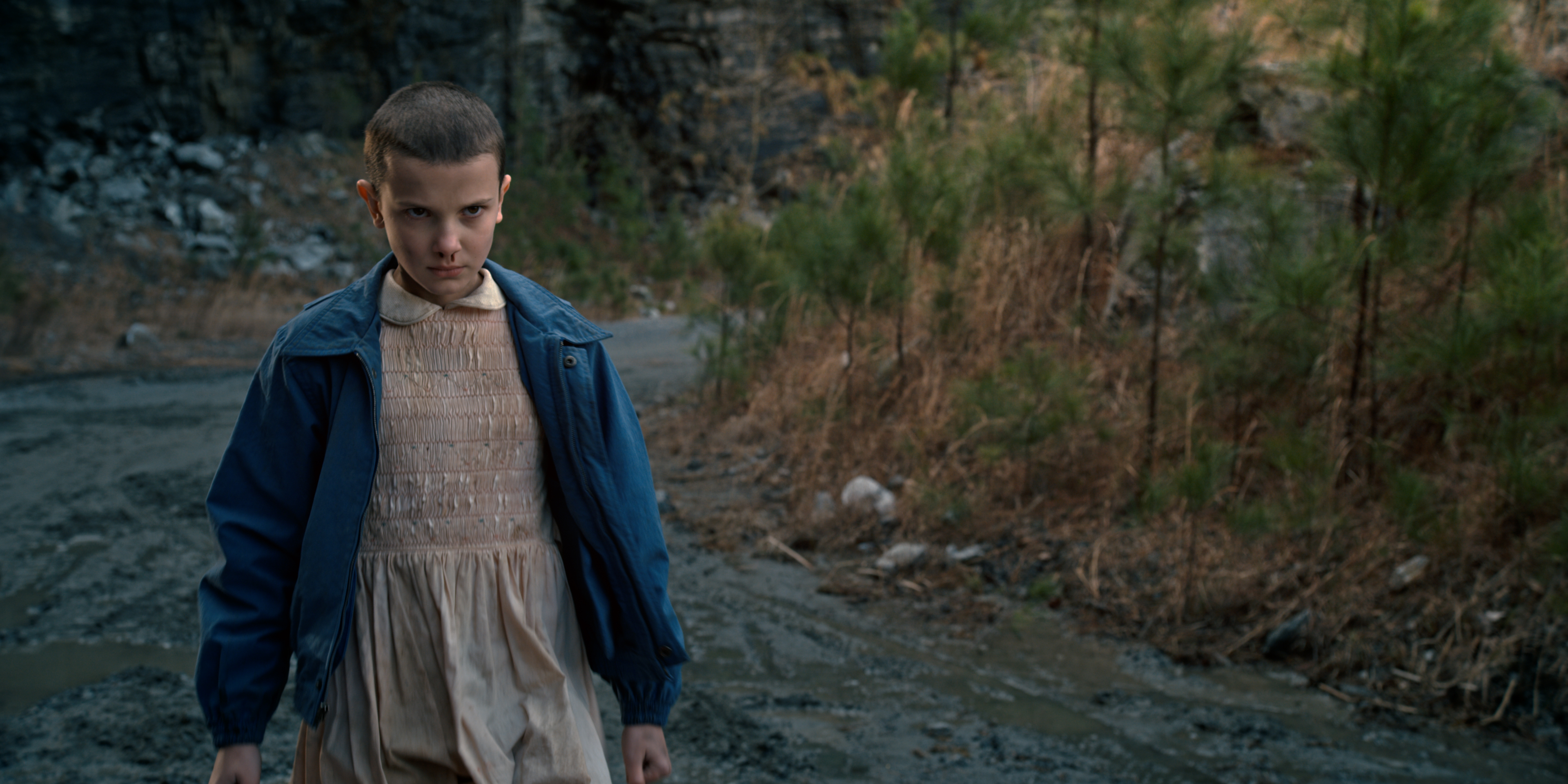 eleven-stranger-things Eleven, de Stranger Things, promete bombar no Halloween de 2016! Foto: