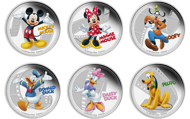 moedas-niue-disney Reprodução