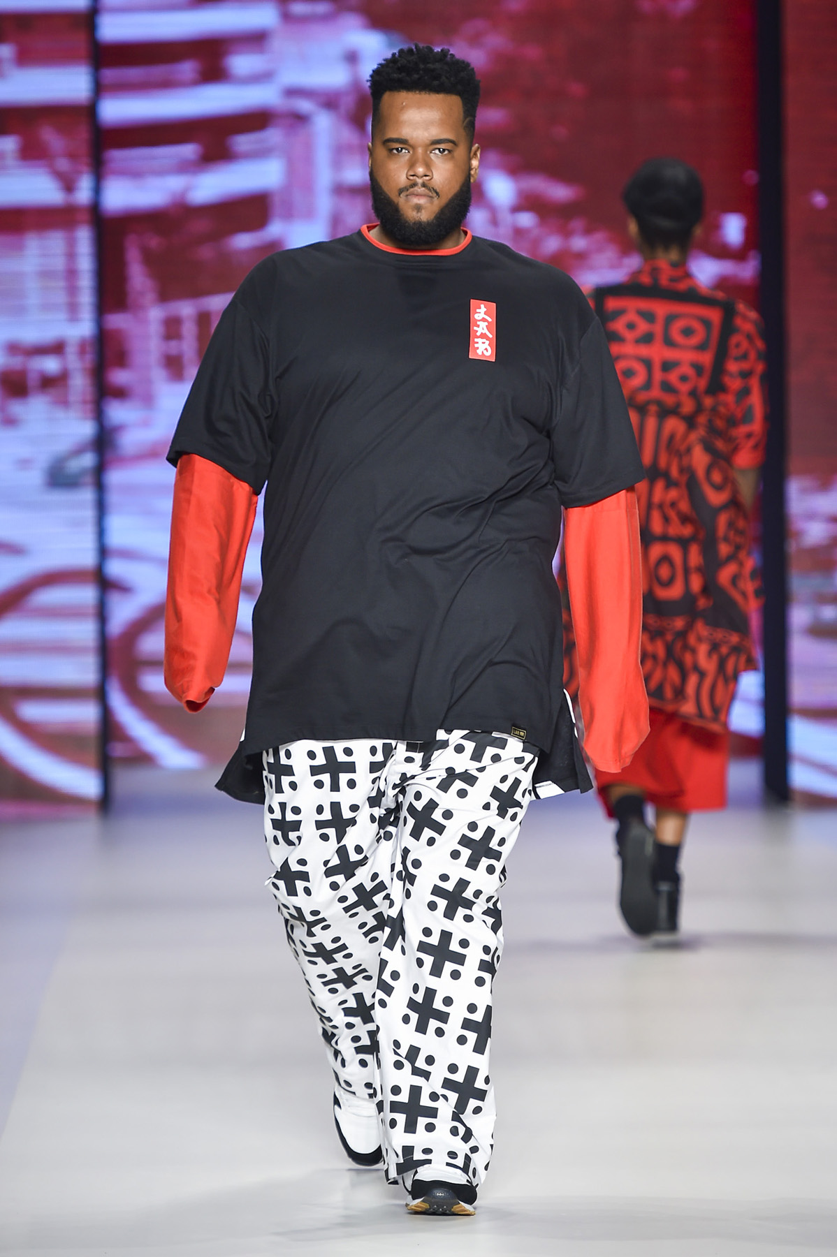 lab diversidade passarela 90% do casting era de modelos negros.