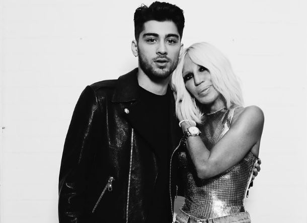 Zayn Malik é o novo colaborador da Versace