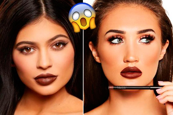 Musa de reality show é acusada de plagiar batons da Kylie Jenner