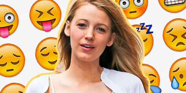 Os colares de emoji da Blake Lively são muito amor! Queremos!