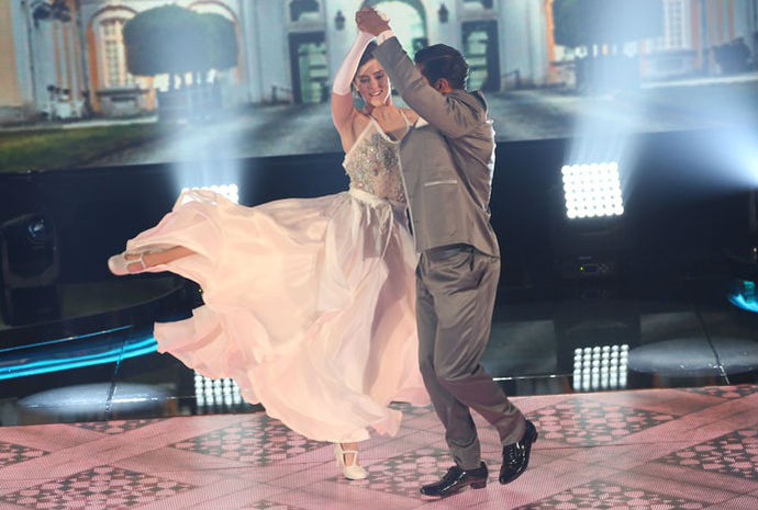 dança-dos-famosos-sophia-abrahao-valsa Carol Caminha/GShow