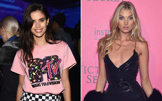 victorias-secret-estilosa-01 Sara Sampaio, à esquerda, e, Elsa Hosk à direita. Foto: