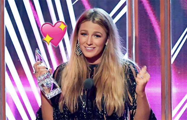 ‘Vocês votaram pelo poder feminino’, comemora Blake Lively no PCA