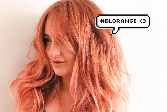 Blorange: esta nova cor de cabelo está bombando no Instagram!
