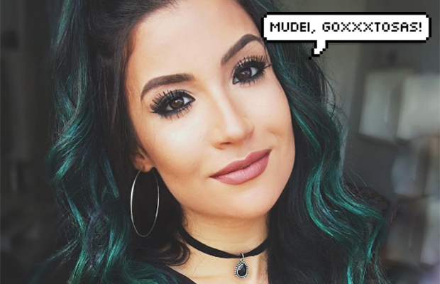 Escureceu! Bianca Andrade está com o cabelo superpreto!