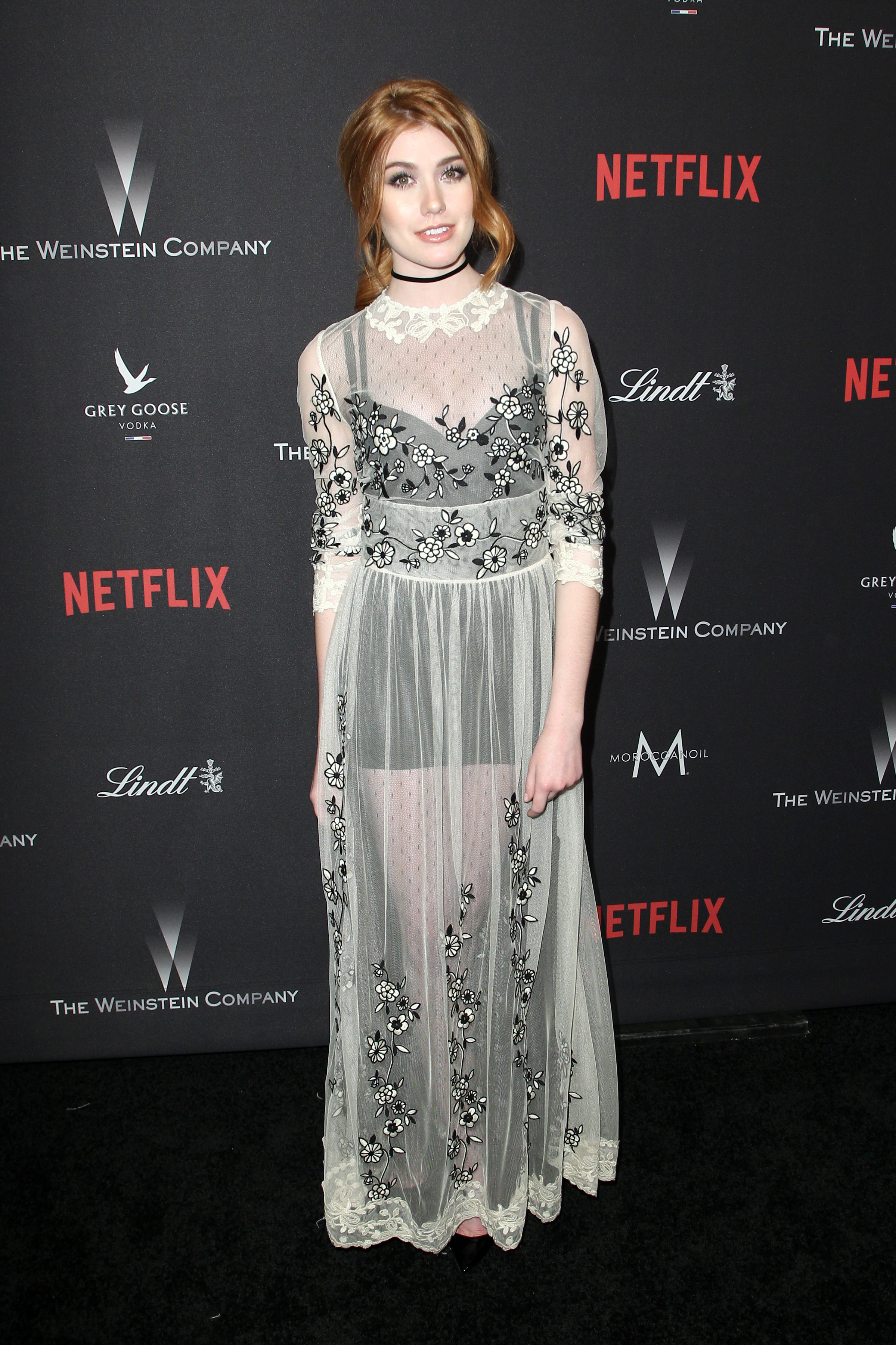Katherine McNamara globo de ouro 2017 Foto: