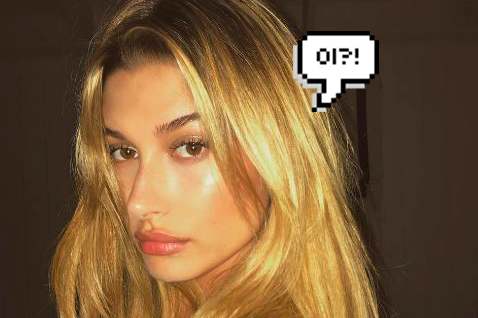 E o segredo por trás da pele de Hailey Baldwin é… Sangue!