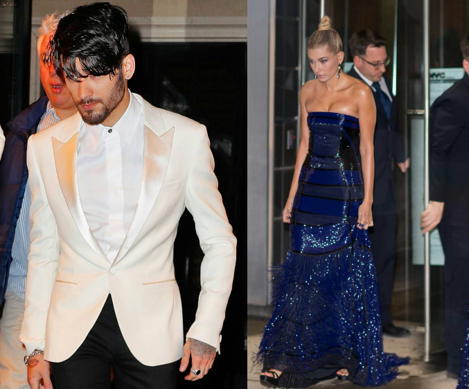 Zayn e Hailey Baldwin gravam cenas para o filme Ocean’s Eight