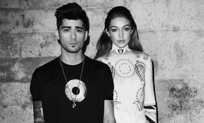 A primeira selfie de Zayn e Gigi Hadid em 2017 é muito amor
