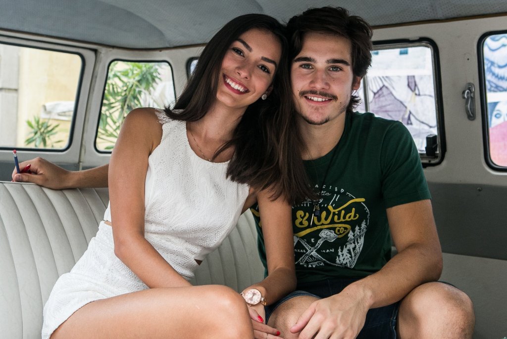 Nicolas Prattes e Marina Moschen falam sobre casal de Rock Story