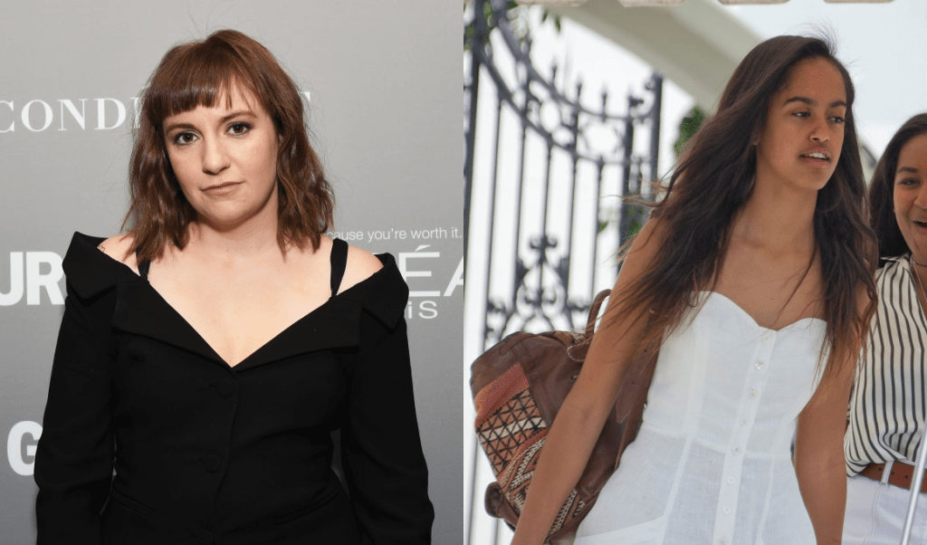 Lena Dunham conta como era trabalhar com a Malia Obama