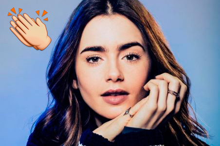 Lily Collins fala sobre sobrancelhas: “Ser diferente é lindo”