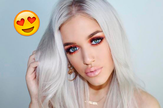 Lottie Tomlinson aposta em tapeçaria no cabelo – em versão emoji!
