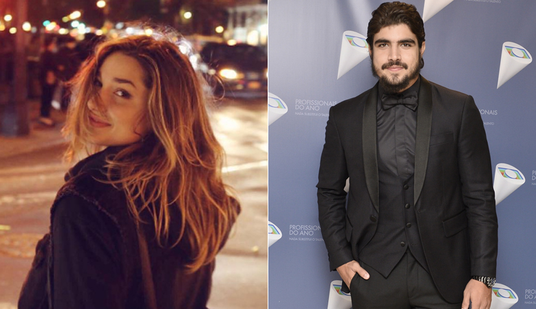 Sasha e Caio Castro assistem luta juntinhos em NY