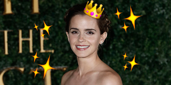 Emma Watson usou vestido digno de princesa – com capa e tudo!