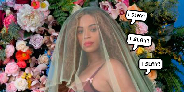 O sutiã que a Beyoncé usou para anunciar sua gravidez é lindo!