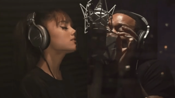 Vídeo mostra Ariana Grande gravando música de A Bela e a Fera