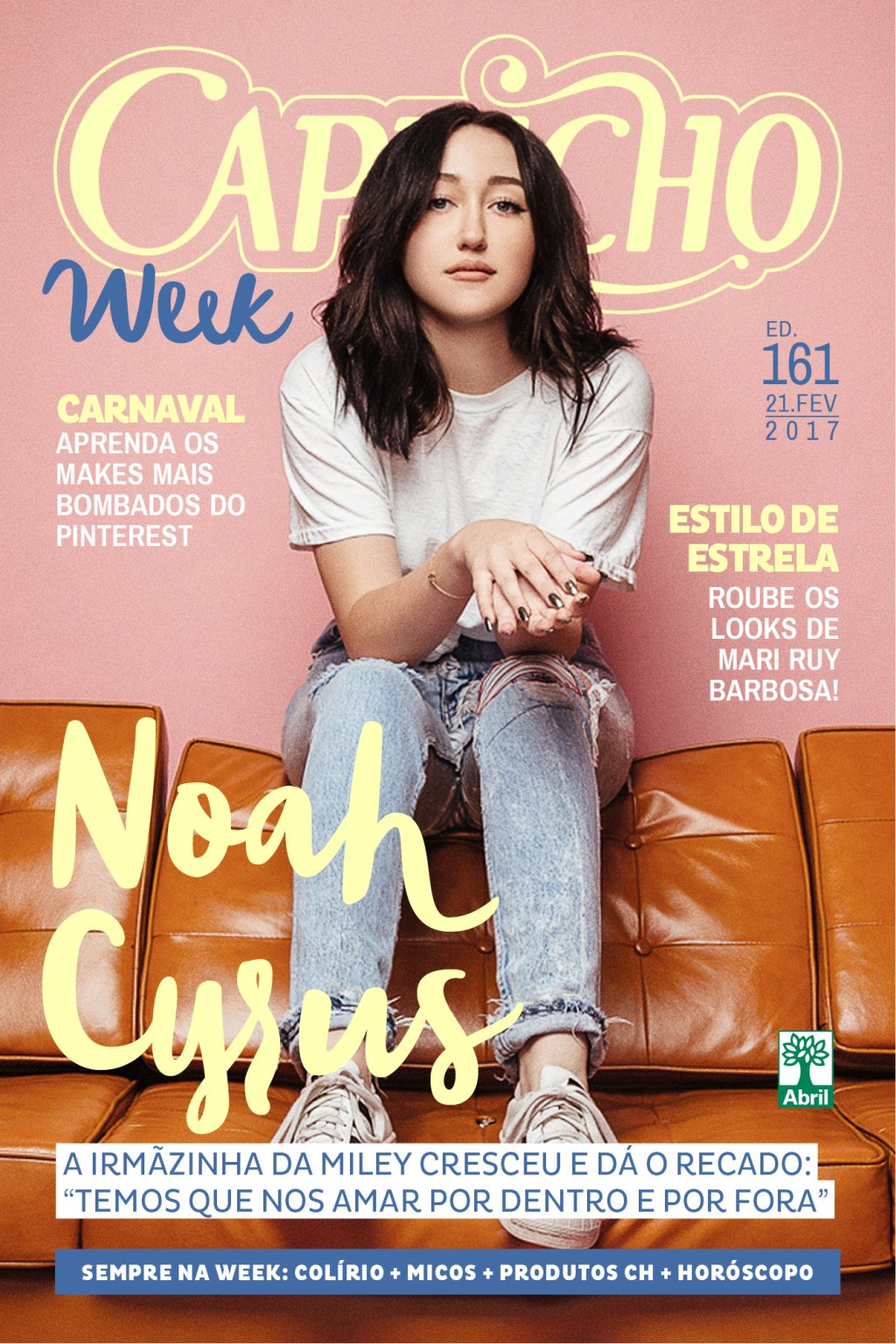 Noah Cyrus: “temos que aprender a nos amar por dentro e por fora”