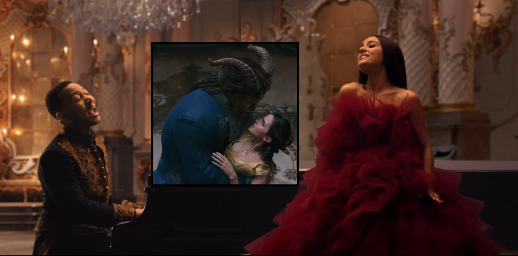 O clipe de A Bela e a Fera, com Ariana e John Legend, está mágico