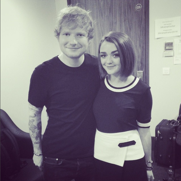 Ed Sheeran participará de Game of Thrones por motivo muito fofo