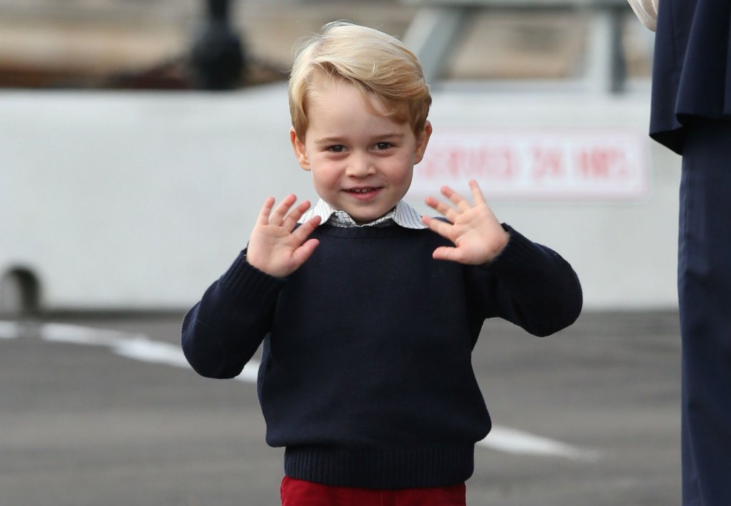 O príncipe George ganhou um papel especial na peça da escola