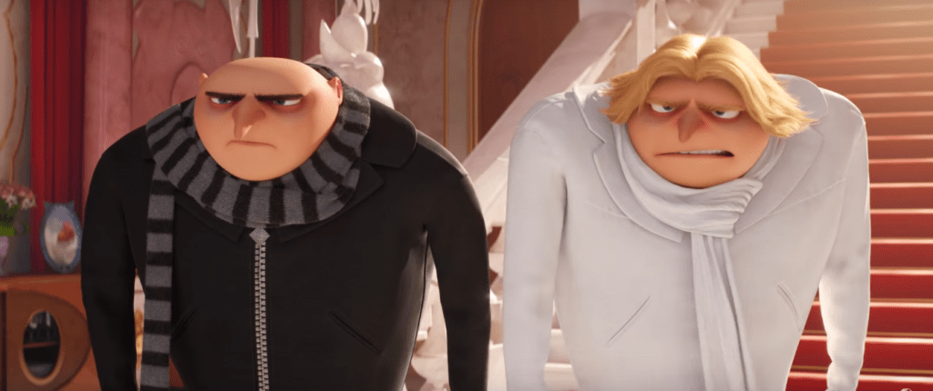 Gru conhece seu irmão gêmeo no trailer de Meu Malvado Favorito 3