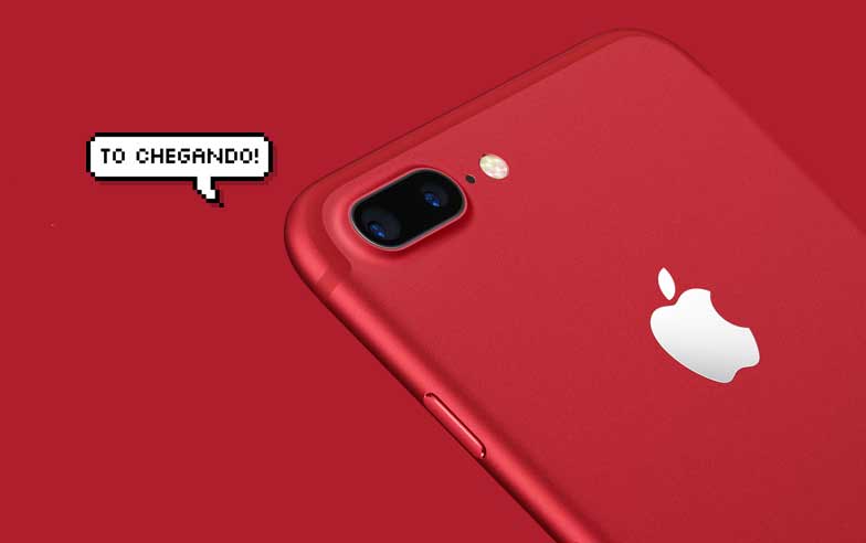 Apple lança iPhone vermelho por um motivo muito especial!