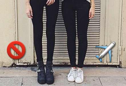 Três meninas foram barradas em voo por usarem legging! Oi?