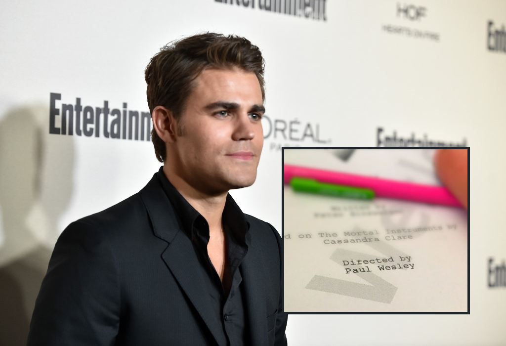 Paul Wesley já está em Toronto para dirigir Shadowhunters