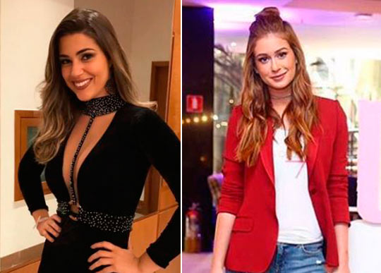 Ex-BBB Vivian Amorim usa mesmo look que Marina Ruy Barbosa