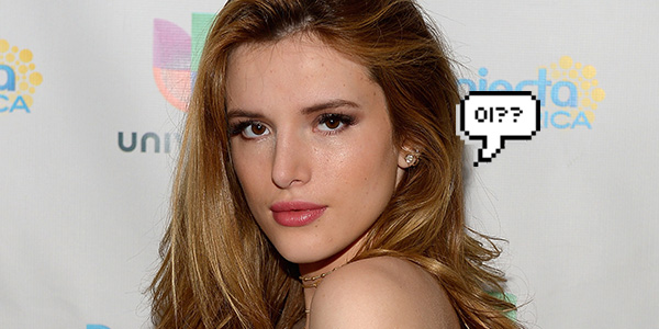 Bella Thorne usou botas para ir à piscina! Oi?