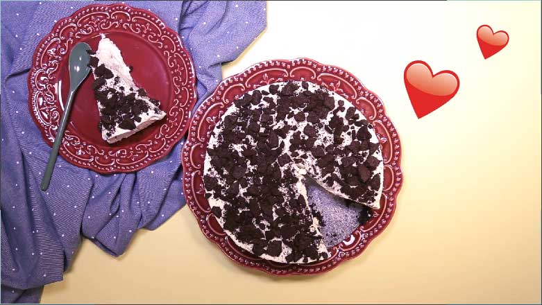 Curte Oreo? Aprenda a fazer um cheesecake incrível com a bolacha!