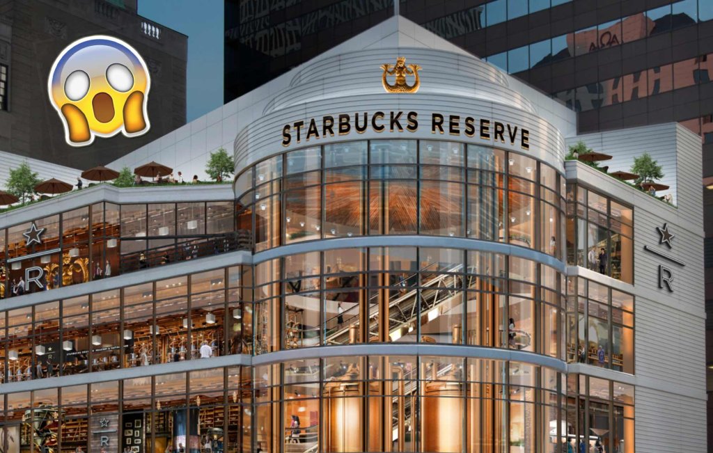 Starbucks vai abrir loja muito especial (e com quatro andares!)