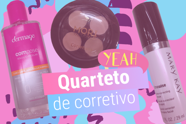 Testados CH: quarteto de corretivos da Mori MakeUp!