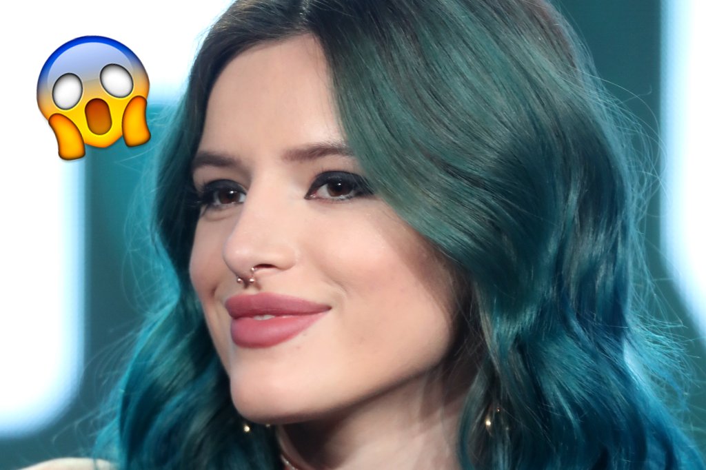 Bella Thorne passa por “acidente” capilar ao tentar ficar loira