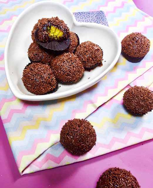 Bolo de cenoura desconstruídão? Aprenda brigadeiro recheado mara!