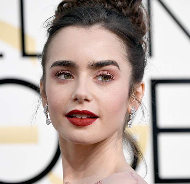 famosas-sombra-rosa-lily-collins