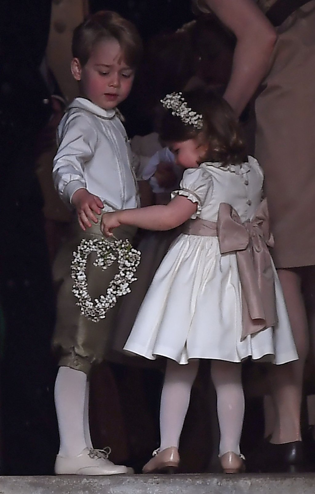 Fofura do dia: George e Charlotte no casamento de Pippa Middleton